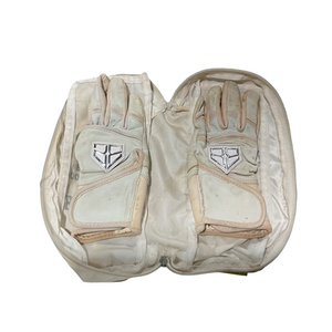 Used BB/SB Batting Gloves White MD 11834-S000048948
