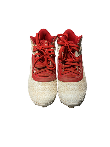 Used Under Armour BSBL CLEATS BB/SB Cleats White Junior 03.5 11834-S000048970