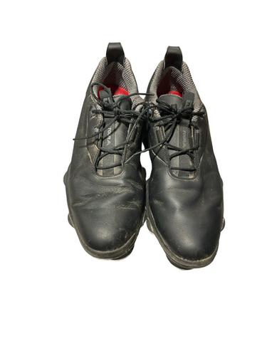 Used Foot Joy Mens Golf Shoes Black Senior 11.5 11834-S000048973