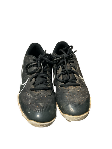 Used Nike DIAMOND BB CLEATS BB/SB Cleats Black Junior 04.5 11834-S000049016