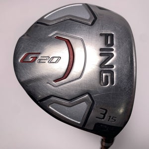 Ping G20 3 Fairway Wood 15* TFC169F Stiff Graphite Mens RH DENT