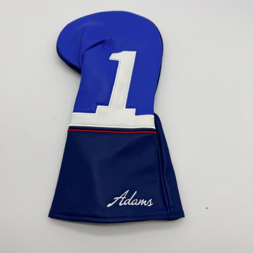 Adams Golf Club Blue Driver 1 Wood Head Cover Headcover NEW