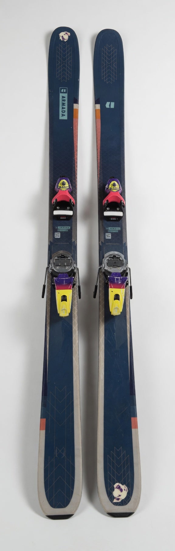 Unisex 2025 Armada Bdog 172 cm Park Skis With Bindings Max Din 13