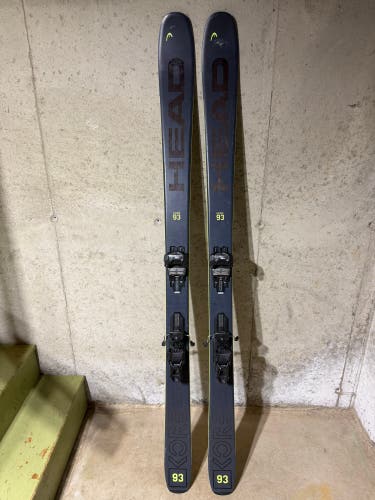 2024 HEAD Kore 191 cm All Mountain Skis With Bindings Max Din 14 (Used)
