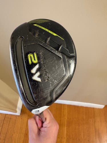 TaylorMade M2 Left Hand Hybrid Stiff Flex 3H