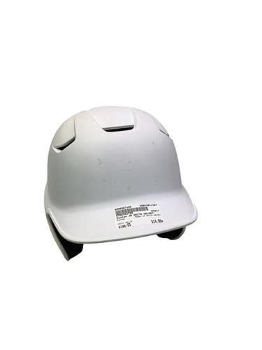 Used Easton JR WHITE HELMET Batting Helmet No Mask White One Size 11347-S000267186