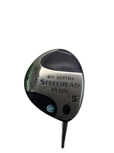 Used Callaway BIG BERTHA STEEL HEAD 3 PLUS Mens Fairway Wood RH 5 Wood 11347-S000267155