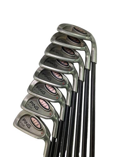Used Ping I 3 O SIZE 4-SW Mens Iron Set RH 4I-SW 11347-S000267156