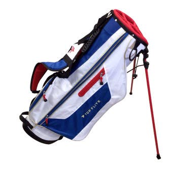 Used Top Flite STAND BAG Mens Stand Bag White/Royal/Red 11760-S000090546