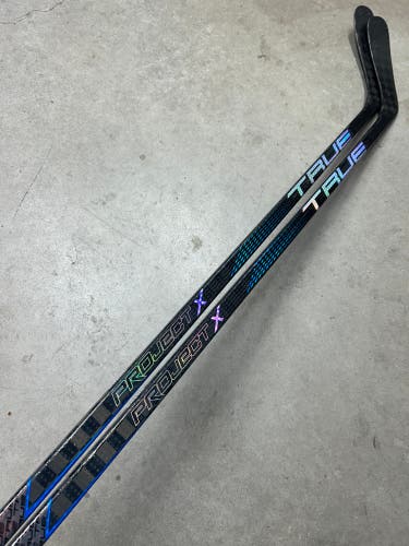 2 PACK 80 Flex P92 HZRDUS Project X Senior True Left Hand Hockey Stick Pro Stock (New)