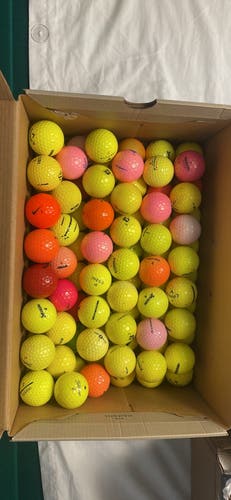 Assorted 92 COLOURFUL Golf Balls