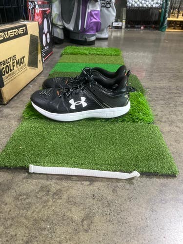 Used Under Armour Mens Golf Shoes Black Senior 11 11605-S000216703