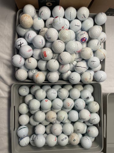 Used 50 Assorted Titleist Golf Balls