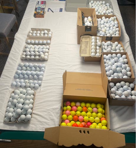 50 Used Assorted Golf Balls