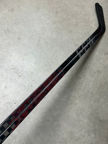 2 PACK 90 Flex Custom P91A Senior CCM JetSpeed FT3 Pro Left Hand Hockey Stick Pro Stock NHL (New)