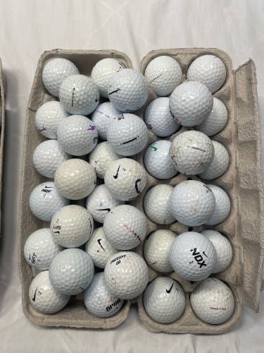 38 Nike Used Golf Balls