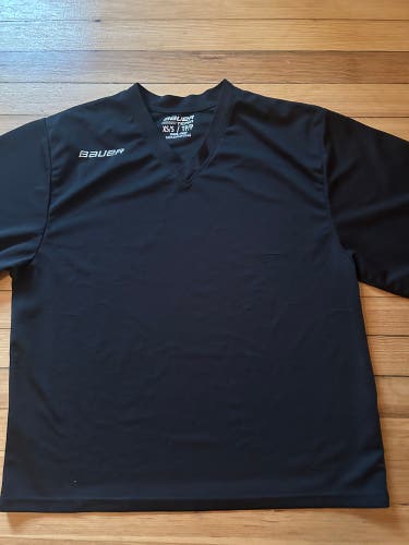 Bauer Black Hockey Jersey Senior XS/S Practice