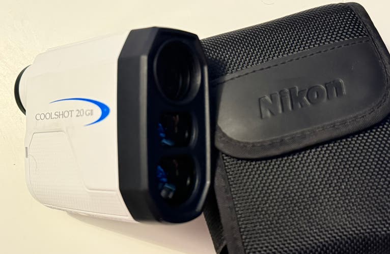Nikon COOLSHOT 20 GII 6x20mm Golf Laser Rangefinder with Case