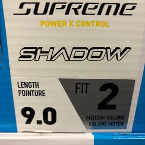 2024 Bauer Supreme Shadow Hockey Skates 9 (New) -fit 2
