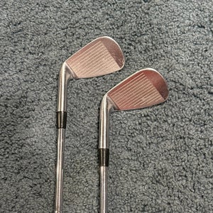 Men's Titleist 716 AP2 9 Iron and PW Right Handed Stiff Flex Steel Shaft (Used)