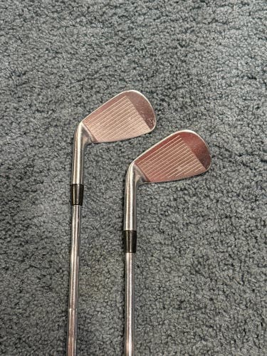 Men's Titleist 716 AP2 9 Iron and PW Right Handed Stiff Flex Steel Shaft (Used)