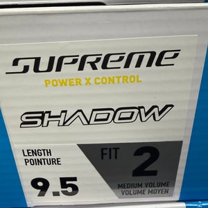 2024 Bauer Supreme Shadow Hockey Skates 9.5 (New) -fit 2