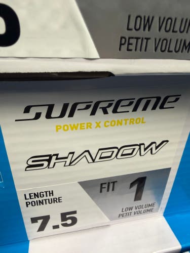 2024 Bauer Supreme Shadow Hockey Skates 7.5 (New) -fit 1