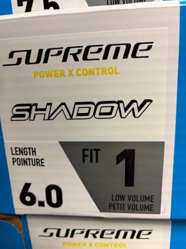 2024 Bauer Supreme Shadow Hockey Skates 6 (New) Fit 1