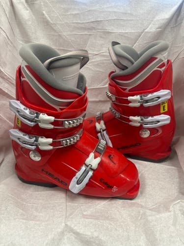 Mondo 24.5 Kid's HEAD Edge J All Mountain Ski Boots (Used)