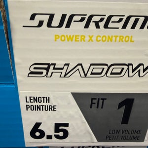 2024 Bauer Supreme Shadow Hockey Skates 6.5 (New) Fit 1