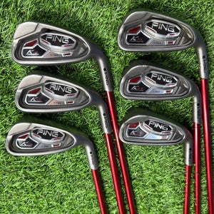 PING - K15 - Black Dot - Iron Set 5-Pw	- Graphite - Regular Flex - RH (-1/2)