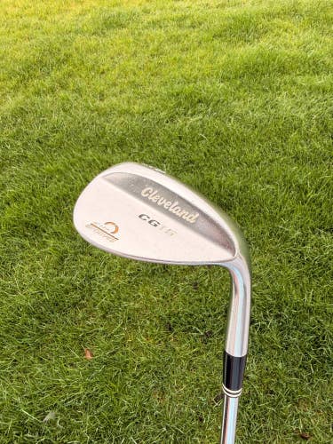 Cleveland CG15 Satin Chrome Wedge 60 / 12 Stock Wedge Flex 35.5 NICE