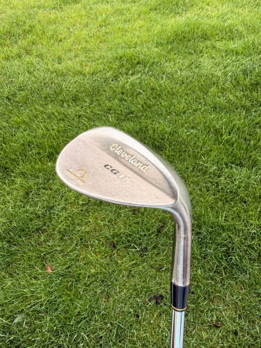 Cleveland CG15 Satin Chrome Wedge 56 / 14 Stock Wedge Flex 36 NICE