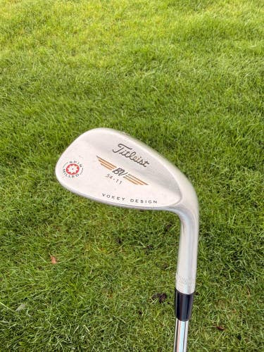 Titleist 2009 Vokey Spin Milled Chrome Wedge 54 / 11 DG Stiff Flex 36.5