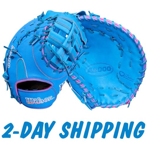 2026 Wilson Love The Moment A2000 1612 12" Autism First Base Baseball Mitt | RHT