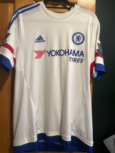 White Large Adult Diego costa jersey