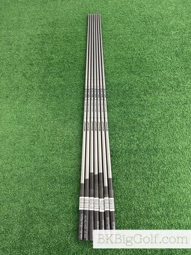NEW Recoil 680 F4 Stiff Flex Graphite 7pc Iron Shafts Set .370 Parallel Tip