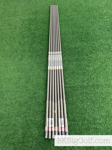 NEW Aerotech Steelfiber fc70 F4 Stiff Flex 7pc Iron Shafts Set .370 Tip