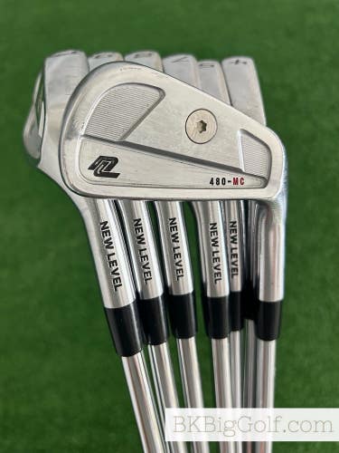 New Level 480 MC Forged Iron Set 4-P / KBS Tour V 130 Extra Stiff