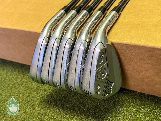 PXG 0311P Forged Gen 6 Double Chrome Irons 6-PW 75g Regular Graphite Golf Set