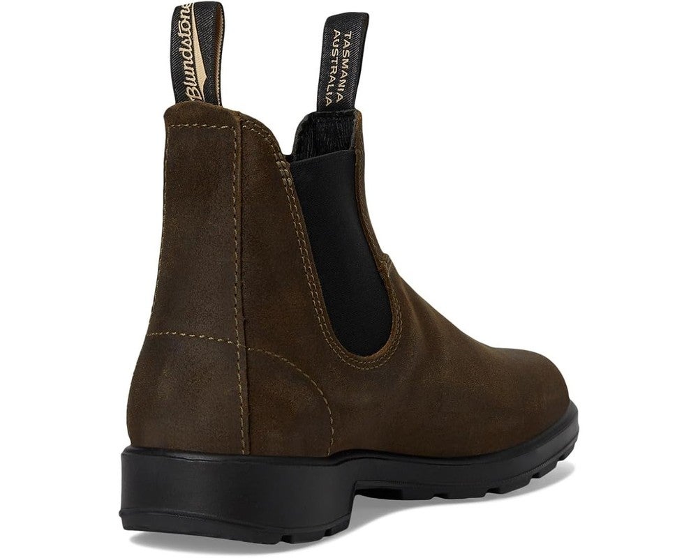 Calvin Klein Fenwick Boots Men\'s US 7.5 Black Leather Round Toe Chelsea JZZ1281 Calvin Klein Fenwick Boots Men main image 3