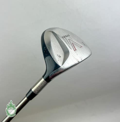 Right Handed TaylorMade V-Steel Fairway 3 Wood 15* Regular Graphite Golf Club