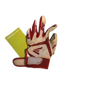 Used Easton BB/SB Batting Gloves Red SM 11730-S000070689
