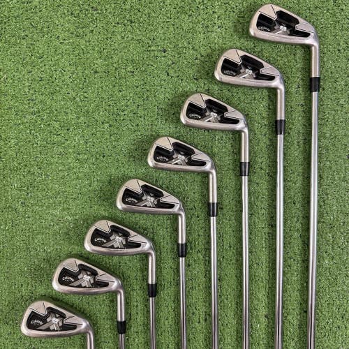 Callaway X22 Tour Iron Set 3-PW Project X 6.5 Rifle Precision Extra Stiff Flex