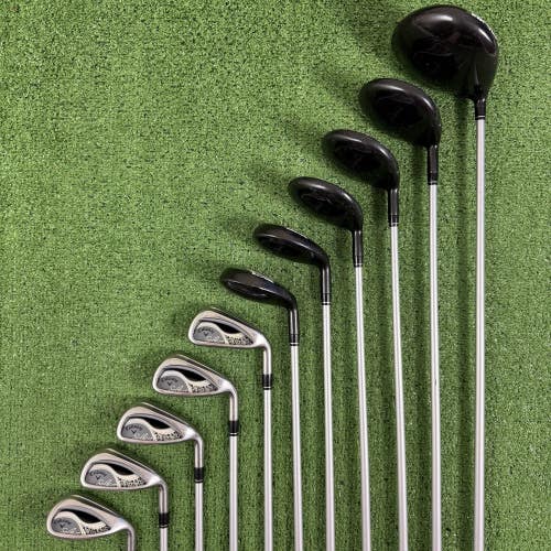 Callaway Solaire 11 Piece Golf Set Driver Woods Hybrids Irons Womens Ladies Flex