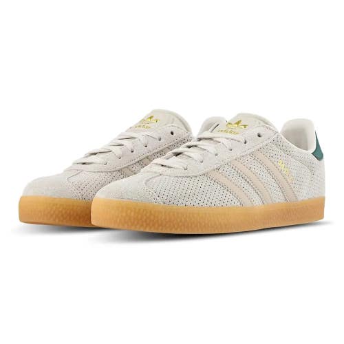 Adidas Gazelle IF7156 Sneakers Boys 7 Wonder Beige Textured Suede Shoes RHS8079