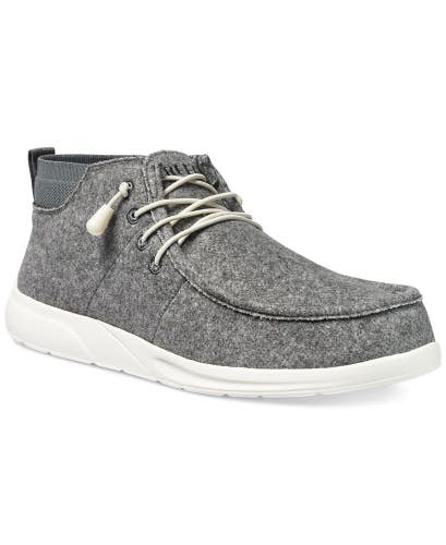 Reef Cushion Coast Sneakers Mens 8.5M Heather Gray Moc Toe Slip On Shoes JZZ1283