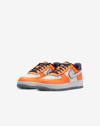 Nike Force 1 Low SE FJ4656-800 Sneaker Kids Vivid Orange Lifestyle Shoes HTAT577