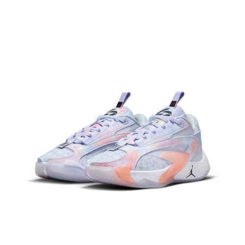 Air Jordan Luka 2 Nebula DZ3498-005 Sneaker Kids 7 Gray Basketball Shoes HTAT571
