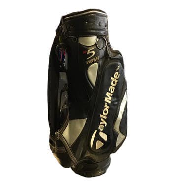 Used Taylormade R5 HUNDRED SERIES Mens Cart Bag Black 11730-S000070799